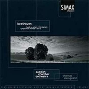 Swedish Chamber Orchestra - Beethoven Symf 1/2, Vol.1 ryhmässä CD @ Bengans Skivbutik AB (533821)