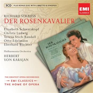 Herbert Von Karajan - R. Strauss: Der Rosenkavalier ryhmässä CD @ Bengans Skivbutik AB (534937)