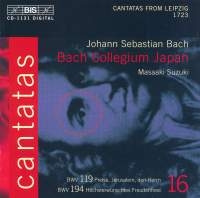 Bach Johann Sebastian - Cantatas Vol 16 ryhmässä CD @ Bengans Skivbutik AB (535304)