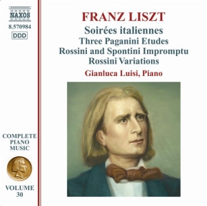 Liszt - Soirees Italiennes ryhmässä ME SUOSITTELEMME / Joululahjavinkki: CD @ Bengans Skivbutik AB (536001)