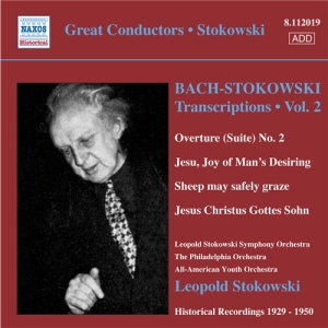 Bach - Stokowski Transcriptions Vol 2 ryhmässä CD @ Bengans Skivbutik AB (536014)