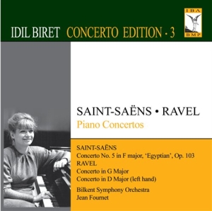 Ravel / Saint-Saens - Piano Concertos ryhmässä CD @ Bengans Skivbutik AB (536022)