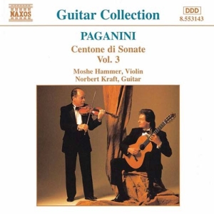 Paganini Nicolo - Centone Di Sonate 3 ryhmässä ME SUOSITTELEMME / Joululahjavinkki: CD @ Bengans Skivbutik AB (537166)