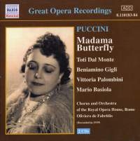 Puccini Giacomo - Madama Butterfly ryhmässä CD @ Bengans Skivbutik AB (537305)