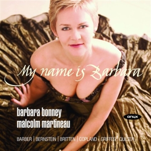 Barber/Bernstein/Britten/Copla - Bonney,Barbara-My Name Is B ryhmässä ME SUOSITTELEMME / Joululahjavinkki: CD @ Bengans Skivbutik AB (539237)