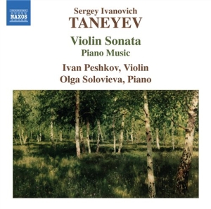 Taneyev - Works For Violin And Piano ryhmässä CD @ Bengans Skivbutik AB (541569)