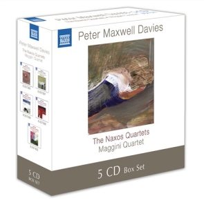 Maxwell Davies - Naxos Quartets ryhmässä ME SUOSITTELEMME / Joululahjavinkki: CD @ Bengans Skivbutik AB (541588)