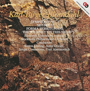 Blomdahl Karl-Birger - Symfoni Nr 3 ryhmässä ME SUOSITTELEMME / Joululahjavinkki: CD @ Bengans Skivbutik AB (544885)