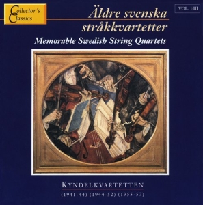 Kyndelkvartetten - Äldre Svenska Stråkkvartetter Vol 3 ryhmässä ME SUOSITTELEMME / Joululahjavinkki: CD @ Bengans Skivbutik AB (544954)