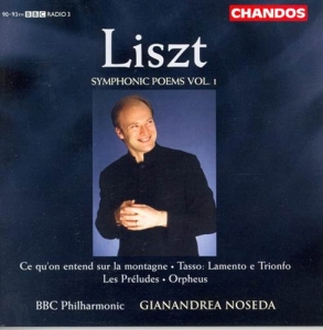 Liszt - Symphonic Poems Vol. 1 ryhmässä CD @ Bengans Skivbutik AB (545136)