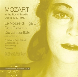 Nilsson B/Prytz/Wixell/Söderström - Mozart At The Royal Sw Opera 52-67 ryhmässä ME SUOSITTELEMME / Joululahjavinkki: CD @ Bengans Skivbutik AB (545279)