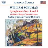 Schumann William - Symphony 4 & 9 ryhmässä CD @ Bengans Skivbutik AB (546196)