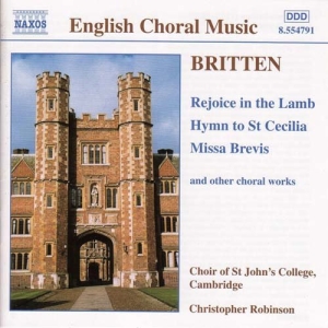 Britten Benjamin - Choir Music ryhmässä ME SUOSITTELEMME / Joululahjavinkki: CD @ Bengans Skivbutik AB (546474)