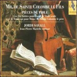 Sainte Colombe Le Fils - Six Suites For Viola Da Gamba ryhmässä CD @ Bengans Skivbutik AB (546535)