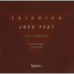 Pärt Arvo - Triodion ryhmässä CD @ Bengans Skivbutik AB (547098)