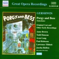 Gershwin George - Porgy & Bess ryhmässä ME SUOSITTELEMME / Joululahjavinkki: CD @ Bengans Skivbutik AB (547376)