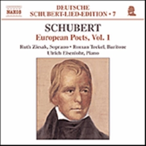 Schubert Franz - European Poets Vol 1 ryhmässä CD @ Bengans Skivbutik AB (548222)