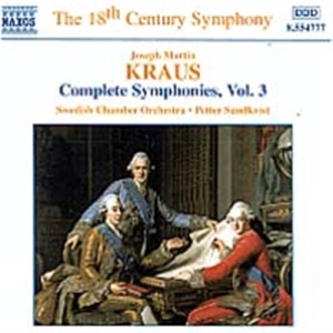 Kraus Joseph Martin - Complete Symphonies Vol 3 ryhmässä ME SUOSITTELEMME / Joululahjavinkki: CD @ Bengans Skivbutik AB (548993)