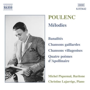 Poulenc Francis - Melodies ryhmässä ME SUOSITTELEMME / Joululahjavinkki: CD @ Bengans Skivbutik AB (548995)