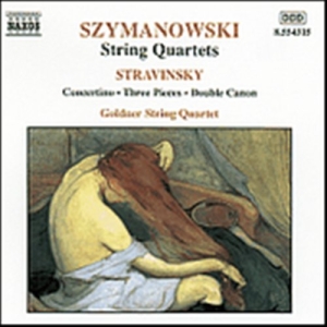 Szymanowski/Stravinsky - String Quartets 1& 2 ryhmässä ME SUOSITTELEMME / Joululahjavinkki: CD @ Bengans Skivbutik AB (548998)