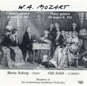 Mozart W A - Klarinettkvintett Pianokvintett ryhmässä ME SUOSITTELEMME / Joululahjavinkki: CD @ Bengans Skivbutik AB (549094)