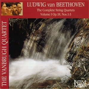 Beethoven Ludwig Van - Beethoven Stråkkvartetter Vol 1 ryhmässä CD @ Bengans Skivbutik AB (549154)