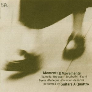 Guitar A Quattro - Moments & Movements ryhmässä ME SUOSITTELEMME / Joululahjavinkki: CD @ Bengans Skivbutik AB (549186)