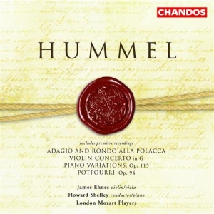 Hummel - Adagio Amd Rondo Alla Polacca ryhmässä ME SUOSITTELEMME / Joululahjavinkki: CD @ Bengans Skivbutik AB (5503024)