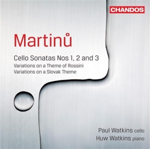 Martinu - Cello Sonatas ryhmässä ME SUOSITTELEMME / Joululahjavinkki: CD @ Bengans Skivbutik AB (5503032)