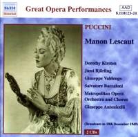 Puccini Giacomo - Manon Lescaut ryhmässä ME SUOSITTELEMME / Joululahjavinkki: CD @ Bengans Skivbutik AB (5503129)