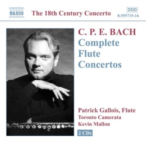 Bach Carl Philipp Emanuel - Complete Flute Convertos ryhmässä CD @ Bengans Skivbutik AB (5503272)