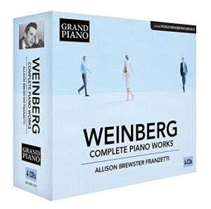 Weinberg Mieczyslaw - Compl. Piano Works ryhmässä CD @ Bengans Skivbutik AB (5503297)