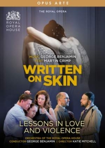 Benjamin George - Written On Skin Lessons In Love & ryhmässä DVD & BLU-RAY @ Bengans Skivbutik AB (5503334)