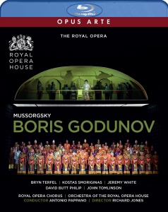 Mussorgsky Modest - Mussorgsky: Boris Godunov (Bluray) ryhmässä Musiikki / Musiikki Blu-Ray / Klassiskt @ Bengans Skivbutik AB (5503350)