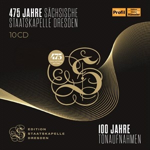 Staatskapelle Dresden - 475 Jahre Sachsische Staatskapelle ryhmässä ME SUOSITTELEMME / Joululahjavinkki: CD @ Bengans Skivbutik AB (5503461)