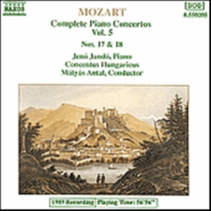 Mozart Wolfgang Amadeus - Complete Piano Concertos Vol 5 ryhmässä CD @ Bengans Skivbutik AB (5503751)