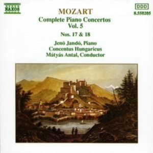 Mozart Wolfgang Amadeus - Complete Piano Concertos Vol 5 ryhmässä CD @ Bengans Skivbutik AB (5503751)
