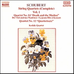 Schubert Franz - String Quartets Vol 1 ryhmässä ME SUOSITTELEMME / Joululahjavinkki: CD @ Bengans Skivbutik AB (5503760)