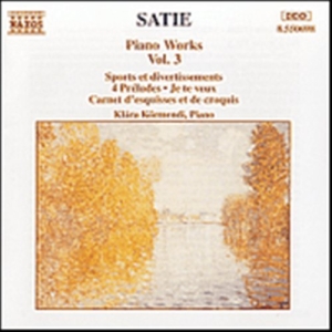 Satie Erik - Piano Works Vol 3 ryhmässä ME SUOSITTELEMME / Joululahjavinkki: CD @ Bengans Skivbutik AB (5503763)