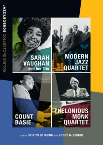 Sarah Vaughan Count Basie Mo - Jazz Legends - Limited Collect ryhmässä DVD & BLU-RAY @ Bengans Skivbutik AB (5504359)