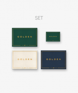 Jungkook (Bts) - Golden (Set)+(Weverse Albums ver.) Set+W ryhmässä Minishops / K-Pop Minishops / BTS @ Bengans Skivbutik AB (5506474)