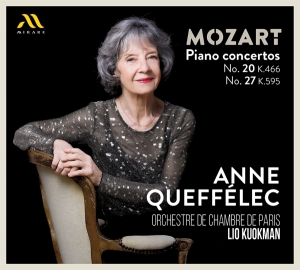 Anne Queffelec - Mozart Klavierkonzerte Kv 466 & 595 ryhmässä CD @ Bengans Skivbutik AB (5506487)