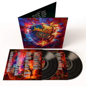 Judas Priest - Invincible Shield (2Lp) ryhmässä ME SUOSITTELEMME / Bengans Henkilökunnan Vinkit / Uutta musiikkia - ML @ Bengans Skivbutik AB (5507013)