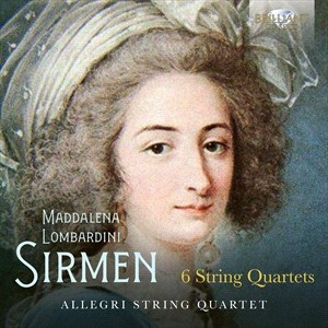 Sirmen Maddalena Lombardini - 6 String Quartets ryhmässä CD @ Bengans Skivbutik AB (5507091)