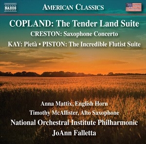 Aaron Copland Paul Creston Ulysse - Copland: The Tender Land Suite Cre ryhmässä CD @ Bengans Skivbutik AB (5507169)