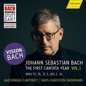 Gaechinger Cantorey Natasha Schnur - J. S. Bach: The First Cantata Year ryhmässä ME SUOSITTELEMME / Joululahjavinkki: CD @ Bengans Skivbutik AB (5507189)