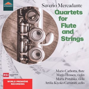 Mercadante Saverio - Quartets For Flute & Strings ryhmässä CD @ Bengans Skivbutik AB (5507208)