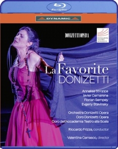 Donizetti Gaetano - La Favorite (Bluray) ryhmässä Musiikki / Musiikki Blu-Ray / Klassiskt @ Bengans Skivbutik AB (5507210)