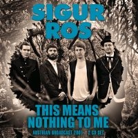 Sigur Ros - This Means Nothing To Me (2 Cd) ryhmässä CD @ Bengans Skivbutik AB (5508303)