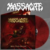 Massacre - Back From Beyond (Red Marbled Vinyl ryhmässä VINYYLI @ Bengans Skivbutik AB (5508473)